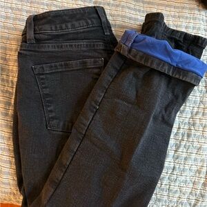 LL Bean Fleece Lined Straight Leg Jeans